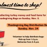 Thanksgiving Dinner Baskets 2024 – Almost Time To Shop! November 3 – November 21, 2024