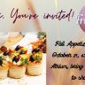 Women’s Friendship Circle, Fall Appetizer Party, Monday, October 21, 6:30 – 8:00 p.m., Atrium